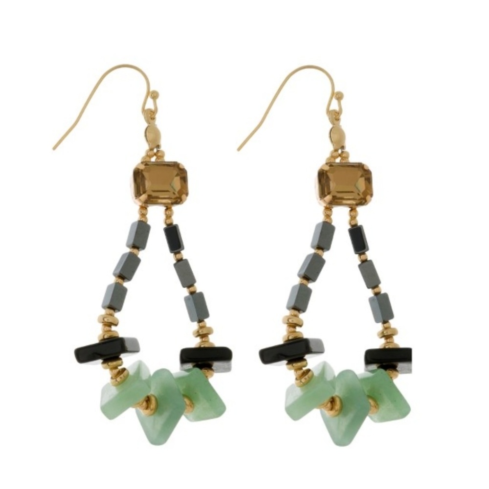 Beaded Dangle Earrings
